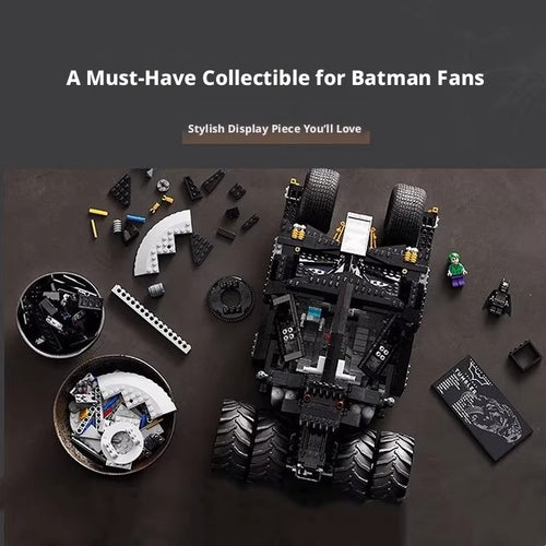 【 LEGO 】76240 Batmobile Compatible, Dark Knight Batmobile toy, building block